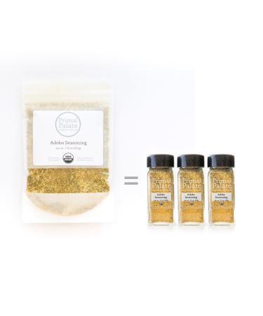 Primal Palate Organic Adobo Seasoning - Certified Organic, 7.8 oz Resealable Bag - Buy Online on GoSupps.com