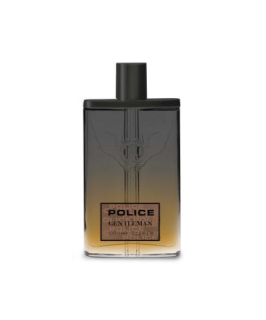 POLICE Gentleman - Fragrance For Men - Refined And Charismatic - Top Notes Of Bergamot Lemon Grapefruit - Heart Notes Of Cinnamon Saffron - Base Notes Of Patchouli Vetiver - 3.4 Oz EDT Spray