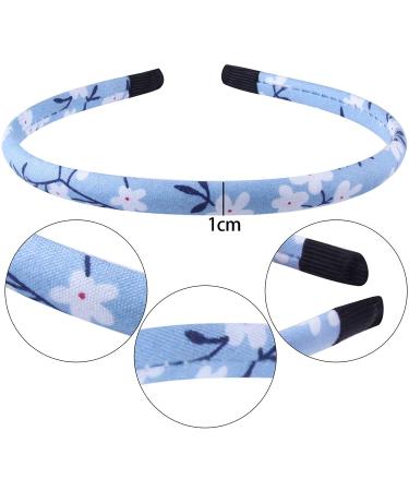 Candygirl Girls Headbands - 10PCS Plain Cloth Headbands for Kids & Toddlers - Cute Thin Hair Bands for Girls - Great Gift Idea - New Style - Buy Online on GoSupps.com