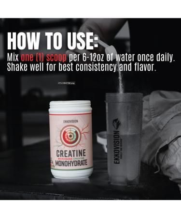 Ekkovision Creatine 100 Servings Grape - Buy Online on GoSupps.com