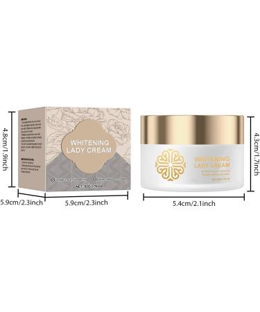 Crsetmyth Skin Care Moisture Cream 50 G Face Cream for Women Light Face Care Cream Naturcosmetik Day Cream Moisture Cream Body Auflichtungscream Body Skin Whitening Cream - Buy Online on GoSupps.com