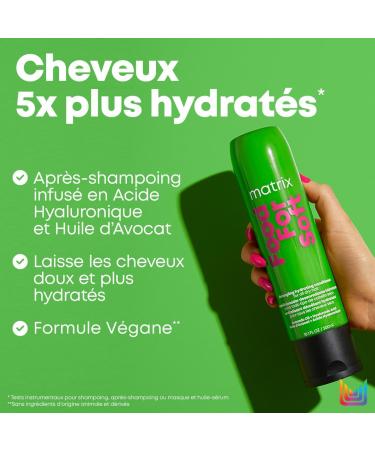 Matrix Moisturizing & Detangling Conditioner for Dry to Very Dry Hair Hyaluronic Acid & Avocado Oil Food For Soft 300 ml - Buy Online on GoSupps.com