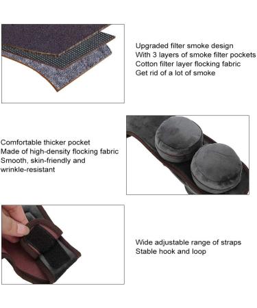 Portable Moxibustion Bag - Adjustable Smoke-Free Copper Moxa Box for Heating Therapy - Buy Online on GoSupps.com