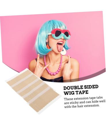 DOITOOL 6 Sheets Double-sided Tape Wig Tape Extension Tape Wigs with Bangs Tape for Hair Extensions Tape Hair Extensions Wig Installation Kit Hair Extensions Tape Adhesive Replace Wig Glue - Buy Online on GoSupps.com