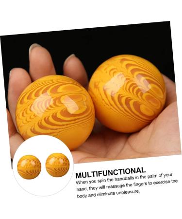 Garneck 2-Pack Health Balls - Seewide Lacrosse Massage Balls for Fascia Release & Yoga - Natural Resin Body Massage Tools - Buy Online on GoSupps.com