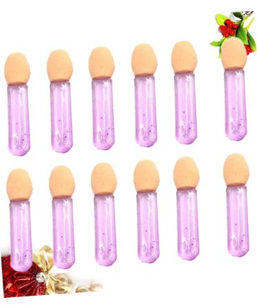 Outanaya 100pcs Women Eyeshadow Brush Makeup Makeup Eyeshadow Brush Beauty Sponge Violet - Buy Online on GoSupps.com