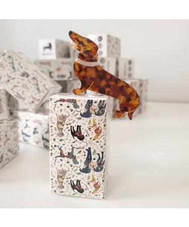 Dachshund Small Claw Hair Clips - Cellulose Acetate Hair Accessories for Girls - Buy Online on GoSupps.com