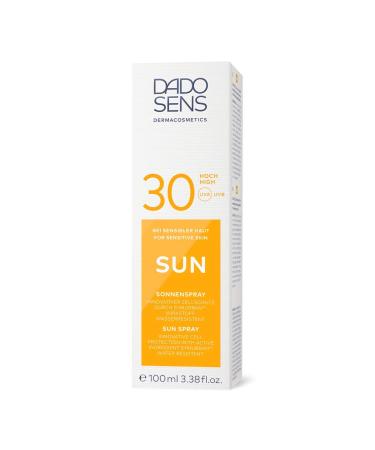 DADO SENS Sun Spray SPF 30 - 100ml | Dermatologically Tested Skin Protection for Sensitive & Allergy-Prone Skin | Buy Internationally - Buy Online on GoSupps.com
