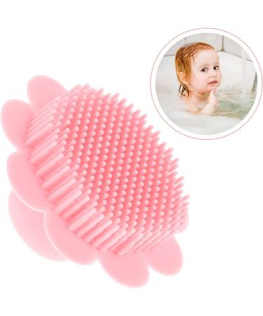 Healvian Silicone Baby Bath Brush Set - Gentle Skin Care and Massage for Newborns - 2 Pack 10x10x5cm - Buy Online on GoSupps.com