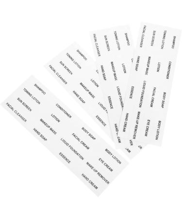 DOITOOL 30 pcs Adhesive Stickers Adhesive Labels Travel Stickers Shampoo and Conditioner Labels Makeup - Buy Online on GoSupps.com