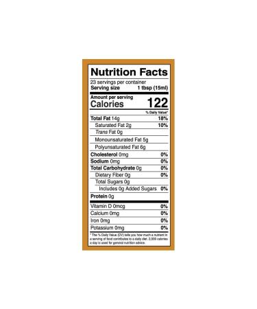 Organic Toasted Sesame Oil 12oz - BPA-Free Plastic Bottle | Premium Quality - Buy Online on GoSupps.com