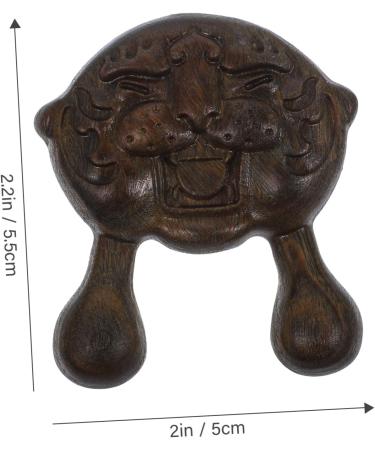 BIUDECO Sandalwood Wood Facial Nose Acupuncture Scraper Compact For - Buy Online on GoSupps.com