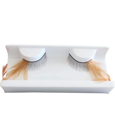 Eulenspiegel 000618 Artificial Eyelashes with Adhesive - Black & Brown Springs for Carnival and Party Celebrations - Buy Online on GoSupps.com