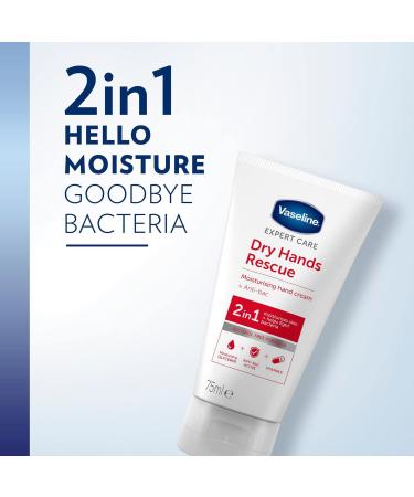 HAND CREAM Vaseline Anti-Bac Intensive Care Hand Cream 75ml - Buy Online on GoSupps.com