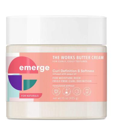 Emerge For Naturals The Works Butter Cream 15 Ounce