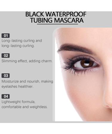 Mascara volume and length makeup mascara Waterproof Volume Extension Fixed Makeup Eyelashes Fixed Mascara for Wedding Date Travel Party Evening Stage Yearend Prom - Buy Online on GoSupps.com