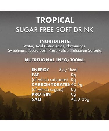 Glen Affric Sugar Free Soft Drink (330ml x 12 Cans Mixed) - Non Alcoholic Fizzy Drinks - Zero Calorie Soft Drinks Multipack - Flavoured Soda Water Non Alcoholic Drinks (2024 Mixed Case) - Buy Online on GoSupps.com