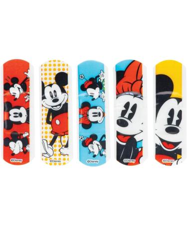 Band-Aid Mickey Mouse Waterproof Bandages - 15 Pack - First Aid Kit Essentials - Buy Online on GoSupps.com