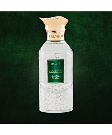 Hamidi MAJESTIC HEAVENLY SANTAL Arabian Perfumes for Women & Men Long Lasting Perfume Spray 85ML (2.8 OZ) Unisex Perfume A Delicate Floral Whiff Of Serenity & Bliss Eau De Parfum - Buy Online on GoSupps.com