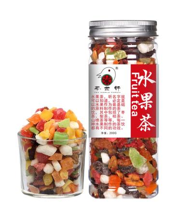 Plant Gift Fruit Tea Blueberry Hibiscus Fruit Tea Caffeine Free Loose Leaf Eternity Blend Non-GMO 200G/7.05oz