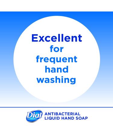 Dial Professional Sensitive Skin Antibacterial Liquid Hand Soap 1 Liter Cartridge Dispenser Refill Bottle (Pack of 8) - Buy Online on GoSupps.com