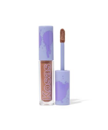 Kosas 10-Second Eye Gel Watercolor Eyeshadow: Moisturizing and Brightening Shimmer Eyeshadow - Smolder