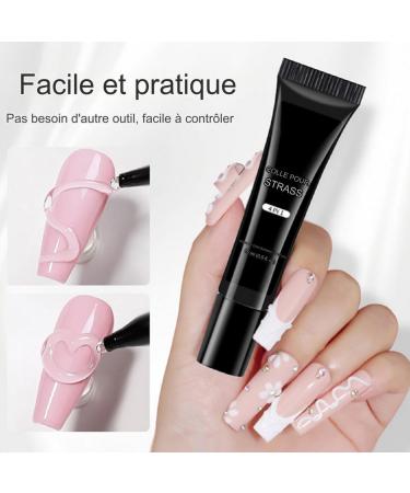 Rhinestone Glue | Strong Nail Gel 15ml | Personal Care Supplies for Jewelry Making and Sculpting | Everyday Summer Party Spa Salon Travel Wedding Art - Buy Online on GoSupps.com