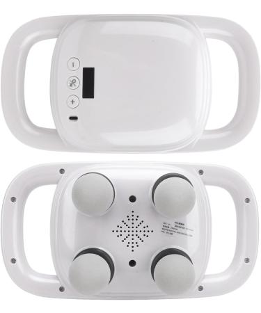 4 Heads Deep Tissue Back Massage Device - 5 Gears & 2 Modes - Electric Body Massager for Arm Leg & Shoulder (White) | International Shipping Available - Buy Online on GoSupps.com