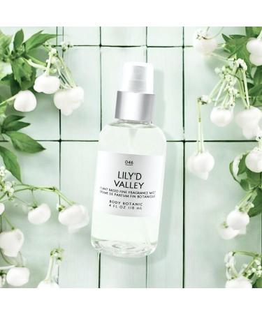 Lily Muguet Fine Fragrance Mist 4 Fl Oz 118 mL - Lily'd Valley the Delicate True Scent of Lily of the Valley - Buy Online on GoSupps.com