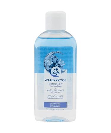 CARREFOUR SOFT D maquillant Waterproof Efficace et Doux Nettoyage en Douceur (Flacon 150mL) - Le Lot De 4