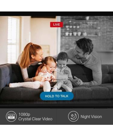 TP-Link Kasa Indoor Camera: 2-Year Rolling 2-Day Video History, 1080P, Night Vision, 2-Way Audio, Motion Detection, Pet Baby Monitor, Alexa & Google Home Compatible (KC120) - Buy Online on GoSupps.com