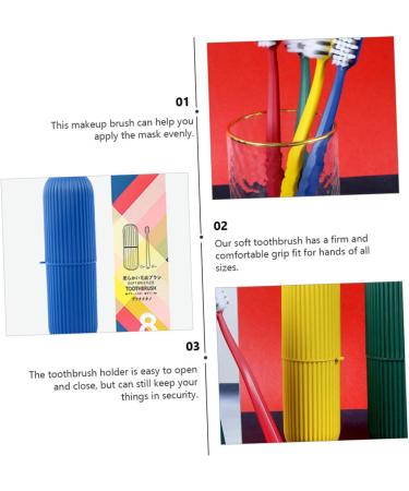 Minkissy Toothbrush Sleeves & Sensitive Toothpaste - Travel-Friendly Adult & Children's Oral Hygiene Solutions | Brushing Made Easy - Buy Online on GoSupps.com