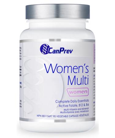 CanPrev Women's Multi | 90 v-caps | Complete Multivitamin for the Needs of Women