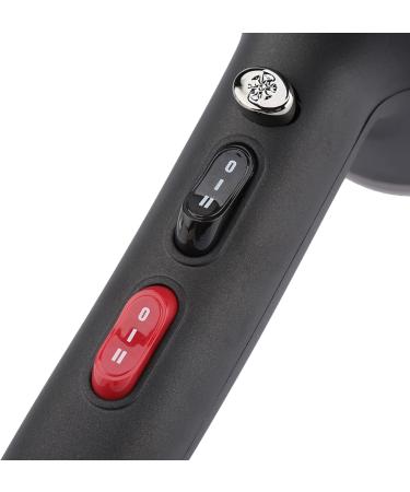 2000W Professional Salon Hair Dryer Ultra-Quiet Hair Dryer Blower Hot Cold Wind Blow Dryer for Hair Styling with 2 Nozzle Hair Blow Dryer with Adjustable 5 Temperature Files(US Plug) - Buy Online on GoSupps.com