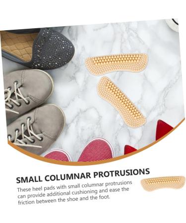 FOMIYES Heel Cushions - 3 Pairs Silicone Gel Inserts for Comfort & Support - Anti-Slip Heel Grip Pads for Feet - International Shipping Available - Buy Online on GoSupps.com