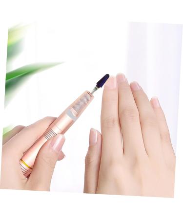 FRCOLOR 1pc Nail Polisher Nail Beauty Tools Manicure Nail Art Drill Bits Cuticle Drill Bits Manicure Grinding Heads Diamond Power Tools Nail Art Supplies White Alloy Nail Drill Plastic 7x1.5cm White - Buy Online on GoSupps.com