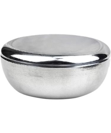 Stainless Steel Epilier Shaving Soap Peel - Natural Men s Razor Tool | Silver | Perfect for Cleaning Foam - Buy Online on GoSupps.com