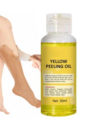 Huile Peeling claircissante Corps Extra Forte huile eclaircissante peau noire Huile Peeling Pour Le Corps Gommage Exfoliant Pour Peaux Noires Blanchissant Adoucissant Callus Removal
