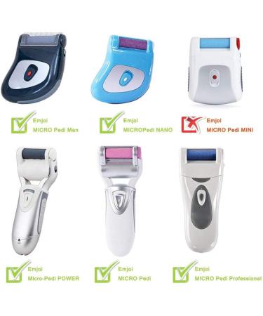Itian 4-Pack Replacement Rollers for Emjoi Micro Pedi | Mineral Callus Remover Rollers - Fast International Shipping - Buy Online on GoSupps.com