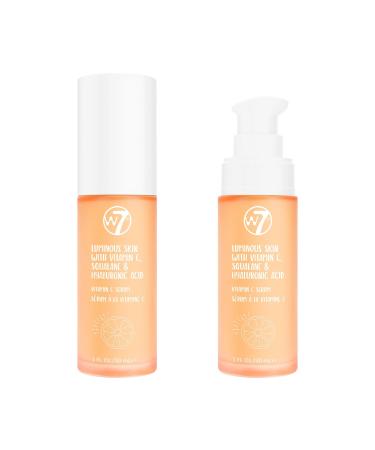 W7 Luminous Skin Vitamin C Serum - Hydrating Hyaluronic Acid Cream for Glowing Skin | International Shipping Available - Buy Online on GoSupps.com