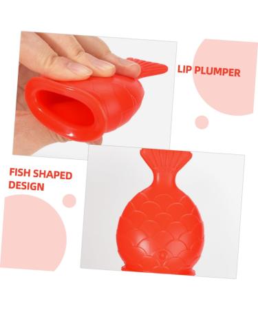 Healeved 5 Pi ces De Machine Repulper Les L vres En Silicone Pour Une Bouche Plus Et Plus Pulpeuse 8.20X3.00X3.00CMx5pcs rougex5pcs - Buy Online on GoSupps.com