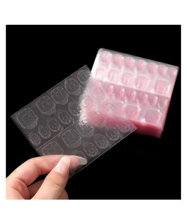 Convenient Double-Sided False Nail Tips Sticky Tabs Glue Easy To Apply Portable Nail Art Glue Nail Supplies DIY Nail Tool Nail Art Equipment(Clear) - Buy Online on GoSupps.com