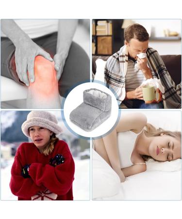 Electrical Foot Warmer CJBin | 3 Heating Levels Auto Switch-Off Overheating Protection | Fast-Heating Foot Care for Home - Gray - Buy Online on GoSupps.com
