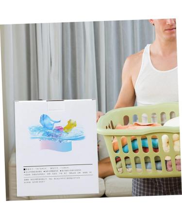 VANZACK 48 Pcs Washing Paper Laundry Stain Removers Eraced Clothes Stain Remover Washer Stain Remover Laundry Paper Dye for Clothes Color Paper Wash and Care Confetti As Shownx2pcs mediumx2pcs - Buy Online on GoSupps.com