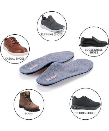 High Arch Support Insoles for Women Men - Plantar Fasciitis Relief & Orthotic Shoe Inserts for Flat Feet | Foot Fatigue & Over Pronation Solutions - Buy Online on GoSupps.com
