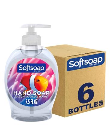 Softsoap Liquid Hand Soap, Aquarium Series - 7.5 Fluid Ounces (6 Pack) - Buy Online on GoSupps.com