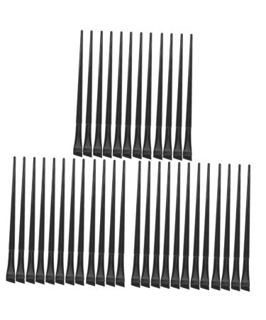 FOYTOKI 36 Pcs Eyeliner Brush Eye Shadow Brush Ultra Fine Eyeliner Brush Women Eyeliner Brush Black