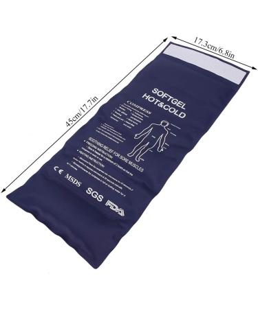 Hot And Cold Ice Pack Heat Wrap Reusable Physiotherapy Bag for Alleviate Joint Injury Recovery - Buy Online on GoSupps.com