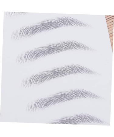 Didiseaon 2pcs 3d Eyebrow Stickers Eyebrow Stencil Stick on Brows Imitation Eyebrow Template 6 Proof - Buy Online on GoSupps.com