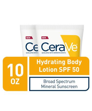 CeraVe 100% Mineral Sunscreen SPF 50 Body Sunscreen 5 oz 2 Pack - Buy Online on GoSupps.com